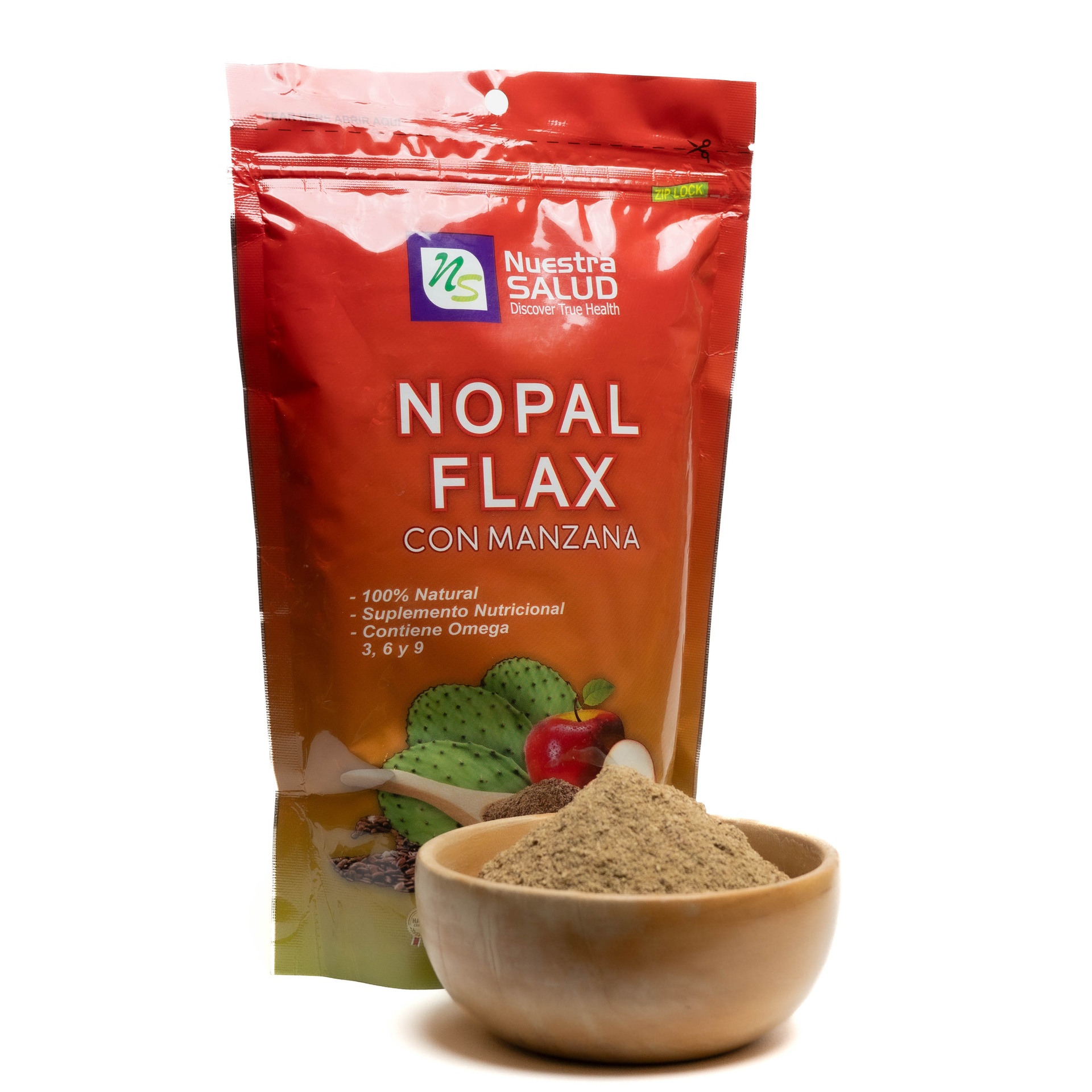 Nopal Flax Manzana - Image 2